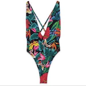 One Piece Tropical Swim